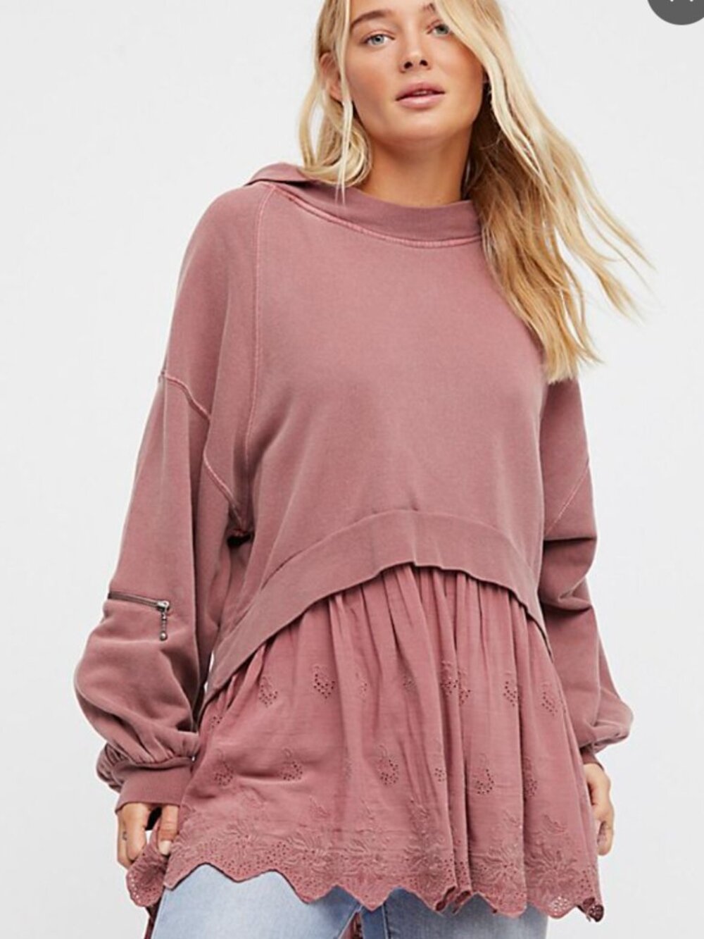 Free People Sweet Streets Hoodie